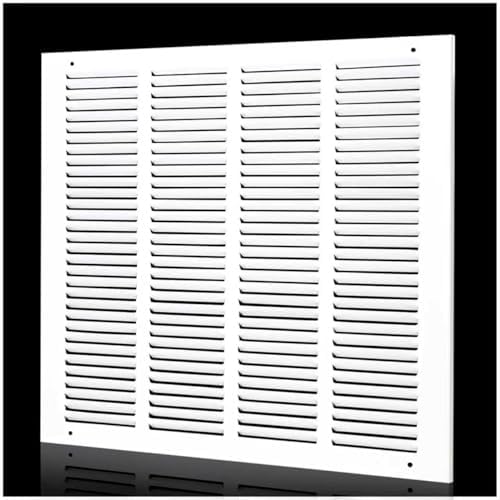 16x16 Return Air Grille for 16"W x 16"H Duct Opening, Return Air Vent Cover by EXCELFU