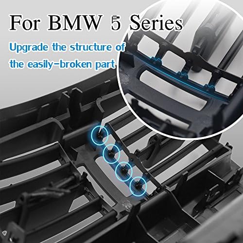 Jaronx Compatible with BMW 5'F10/F11 Rear Air Grille 2010-2016 - Image 6
