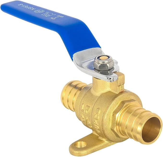 40-Pack EFIELD 3/4-inch Crimp Pex Full Port Shut-off Brass Ball Valve - Image 2