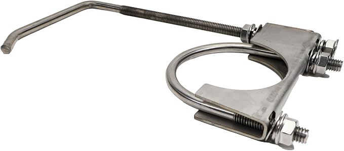 4 Pcs 2.0" Exhaust Clamp with Hanger, Heavy Duty Exhaust Hanger with Clamp - Image 4