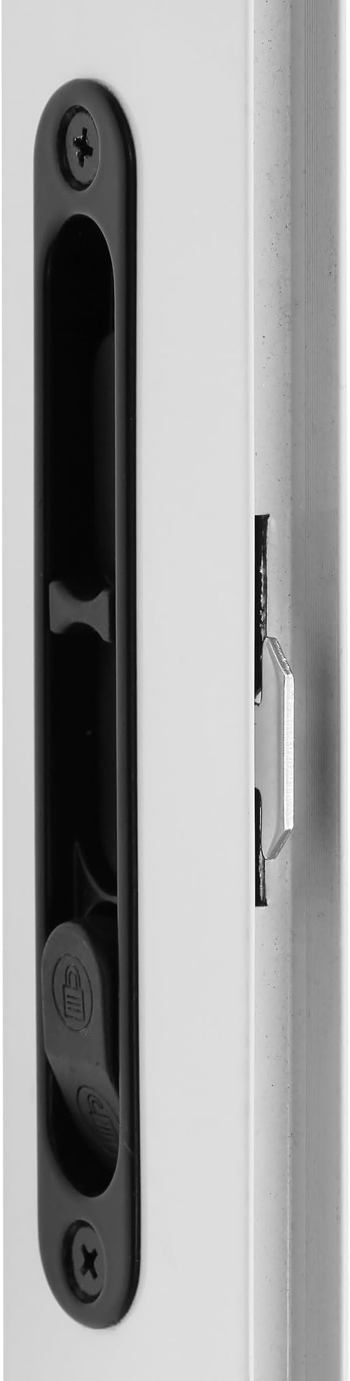 Prime-Line A 202 Diecast Black, Flush Sliding Screen Door Latch - Image 5