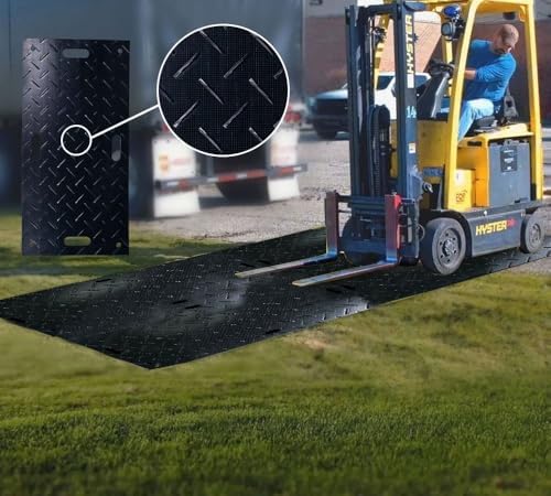 4Pcs 2' x 4' Ground Protection Mats w/ 6 Pcs Single Connectors - Image 5