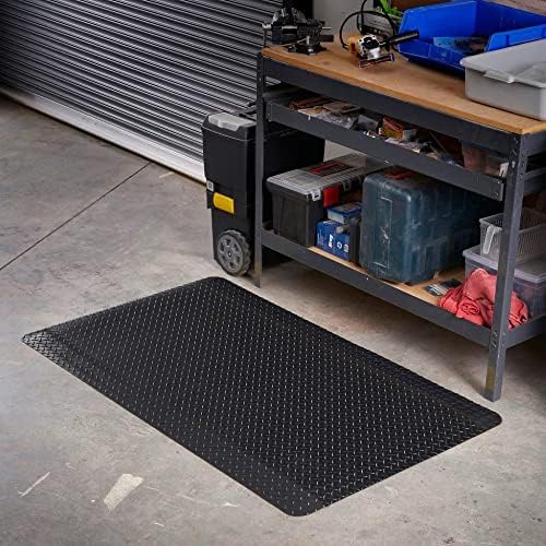Consolidated Plastics Anti-Fatigue Heavy Duty Diamond Plate Floor Mat, - Image 5
