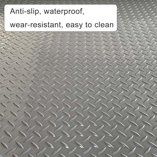 2.5mm Thick Cushioned PVC Floor Mat Roll, Non-Slip Waterproof Vinyl Runner - Image 3