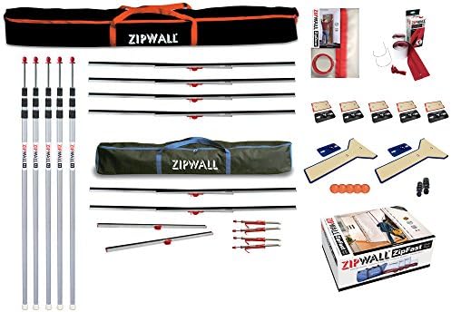 ZipWall Dust Barrier Toolkit by ZIPWALL