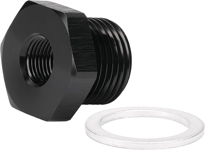 M18x1.5 Male Metric to 1/8 NPT Female Oil Pressure Sensor Adapter Fitting - Image 4