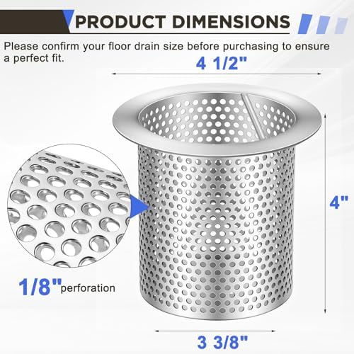 1 Pcs Commercial Floor Drain Strainer - Image 2
