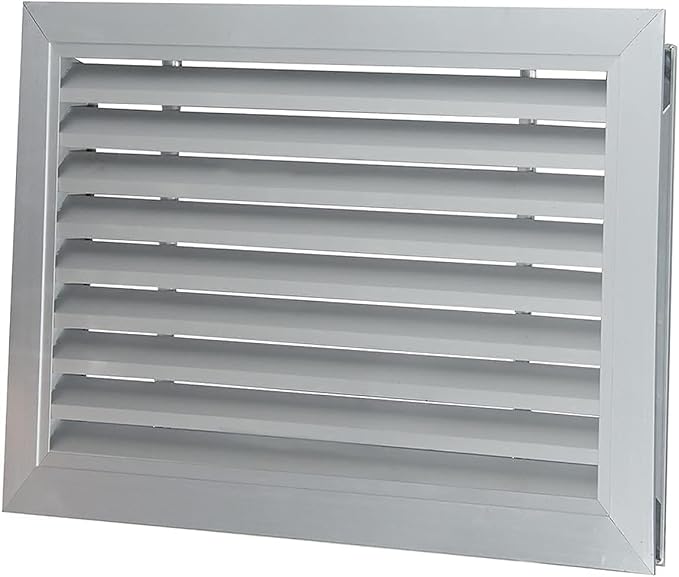 Door Vents for Interior Doors Two Sided, 20” x 12” Door Louver Vent Aluminum by tonchean