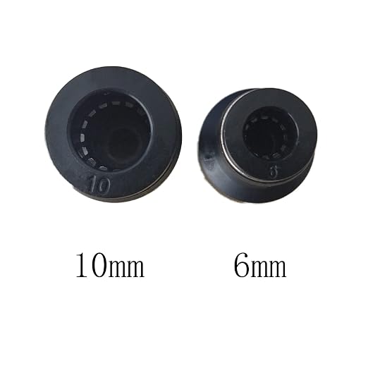 10mm OD x 6mm OD Pneumatic quick Connector Push to Connect fittings Straight - Image 2