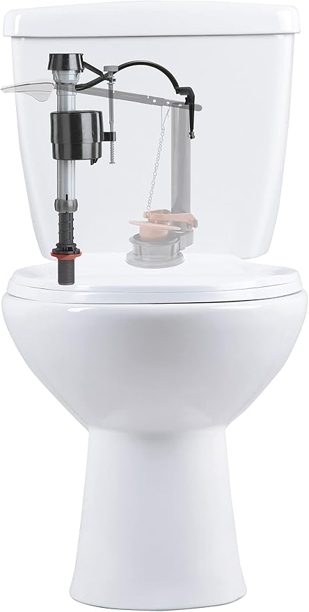 Fluidmaster 400A Fill Valve & 2-Inch Flapper Toilet Repair Kit | Includes 400A - Image 2