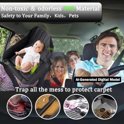 Aiqiying All Weather TPE Floor Mats Custom-fit - Image 3