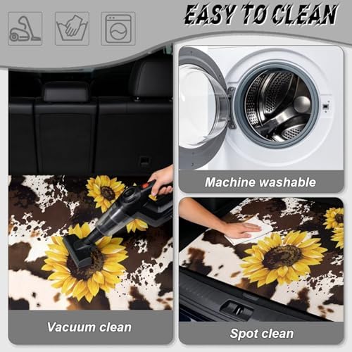 Brown Cow Sunflower Universal Cargo Liner 29"x39" - Image 5