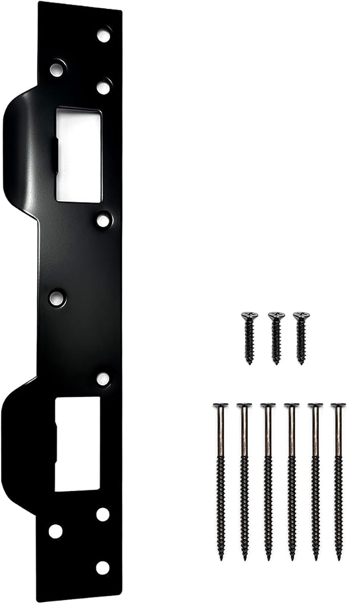 Door Strike Plate Reinforcement Plate, Front Door Strike Plate, Double Strike by Unknown