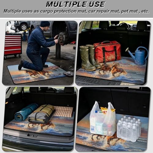 Sea Horse SUV Car Trunk Mat 29"x39" - Image 3