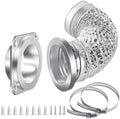 3.3ft 4" Magnetic Dryer Vent Coupling & Hose DV180 Airtight Seal Dryer Vent by NAPNOOK