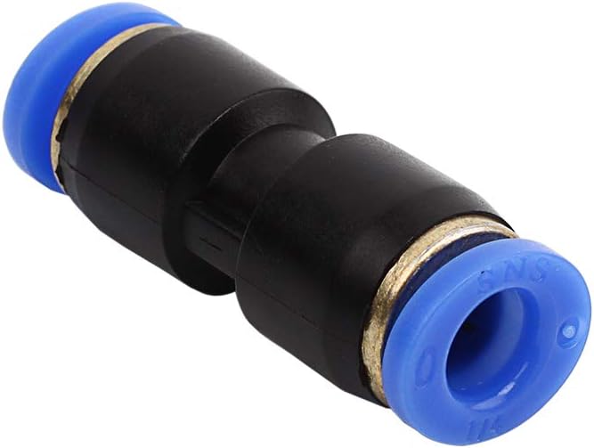 SNS Push to Connect Straight 1/4" Tube OD Plastic Union Pipe Tube Fitting - Image 7