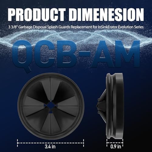 3 3/8" Garbage Disposal Splash Guard Replacement - Image 7