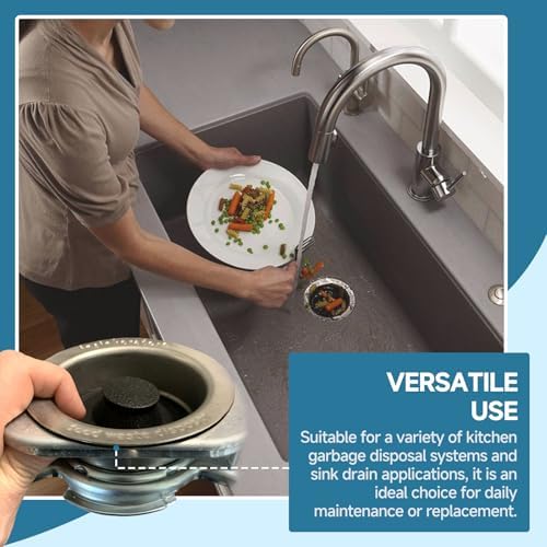 2PCS Kitchen Sink Drain Seal for InSinkErator Garbage Disposal Gasket - Image 7