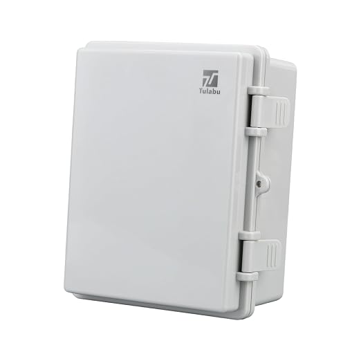 IP67 Waterproof Junction Box for Outdoor, 8.7"x6.7"x4.3" | Heavy Duty ABS by Tulabu