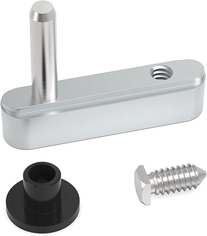 Shower Door Pivot Block with 3/4" Pin by Unknown