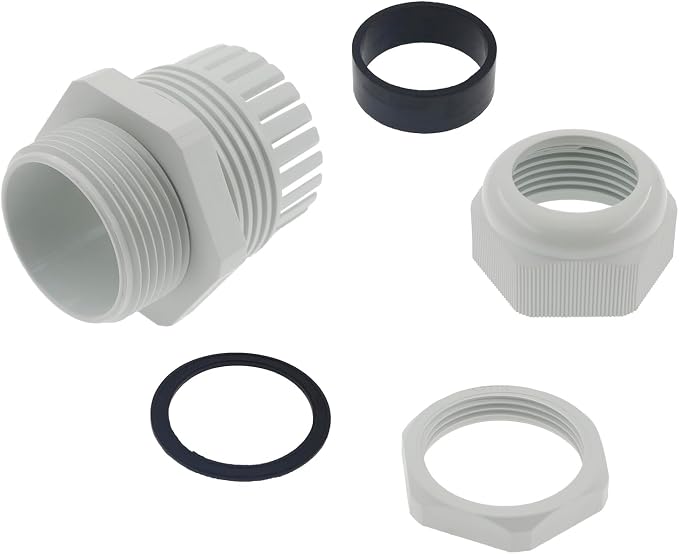 1-1/2 Inch NPT Strain Relief Nylon Cord Grip, SAFYY 20 PCS Waterproof Cable - Image 5
