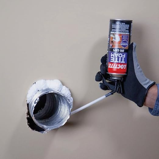 Loctite Tite Foam Big Gaps Spray Foam Sealant, 12 fl oz Can, 1 Pack - Image 4
