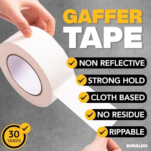 Gaffers Tape Heavy Duty, No Residue - Image 3