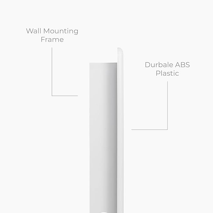 4x4 Inch White Access Panel for Drywall – ABS Plastic Square Wall, Ceiling - Image 4