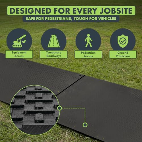 Checkers Ground Protection Mat, Made in the USA - Image 5