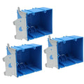 PVC Blue Adjustable Electrical Box Outlet, 3 Pack | 34Cu.inAdjustable Plastic by XGGYA