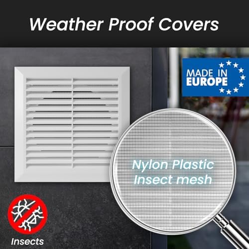 Repa Market 6 Inch White Air Vent Cover - Image 3