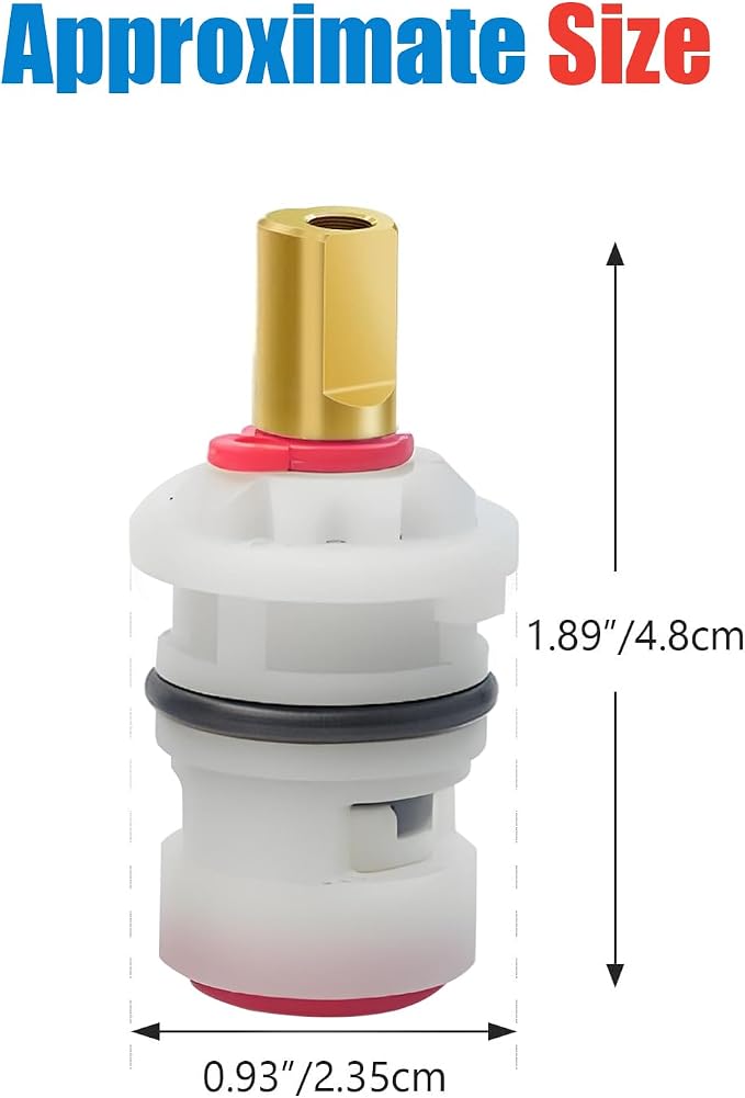 Ceramic Stem Disc Faucet Cartridge Replacement Fits - Image 2