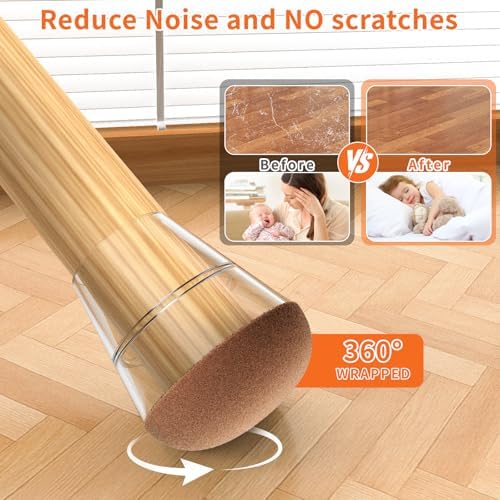 Round Chair Leg Floor Protectors - Image 4