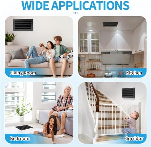 14x8 Modern AC Vent Cover, Decorative Air Vent Register Grille - Image 6