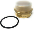 Cascada 2" G Thread Female to 2" NPT Thread Male Pipe Fitting Adapter by CascadaShowers