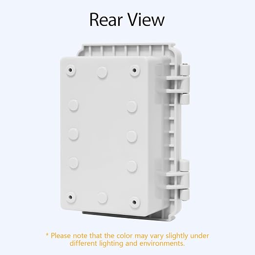 Electrical Box, IP67 Waterproof Hinged Cover Stainless Steel Latch Junction Box - Image 6