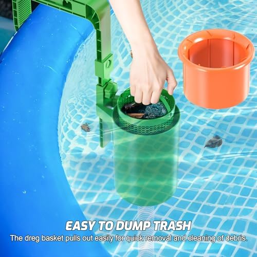 Above Ground Pool Skimmer, Adjustable Floating Pool Filter, above ground pool - Image 5
