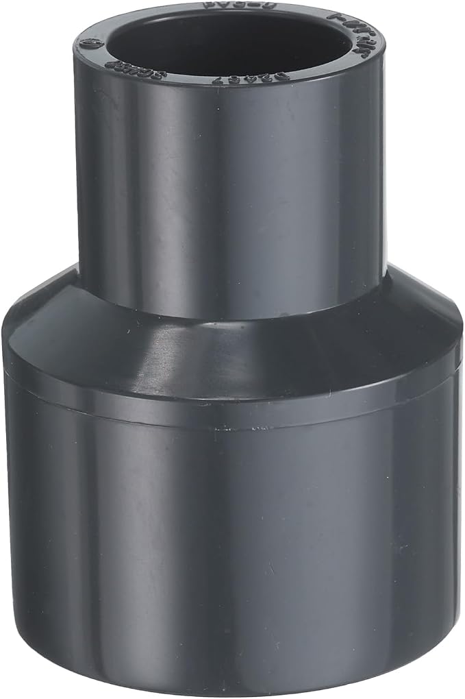 HARFINGTON PVC Reducing Coupling 1-1/4 x 3/4" Increaser/Reducer Coupling Pipe by HARFINGTON