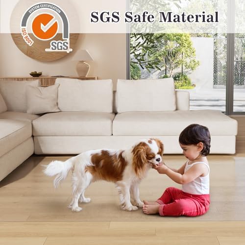 3'×5' Clear Waterproof Area Mat - Image 3