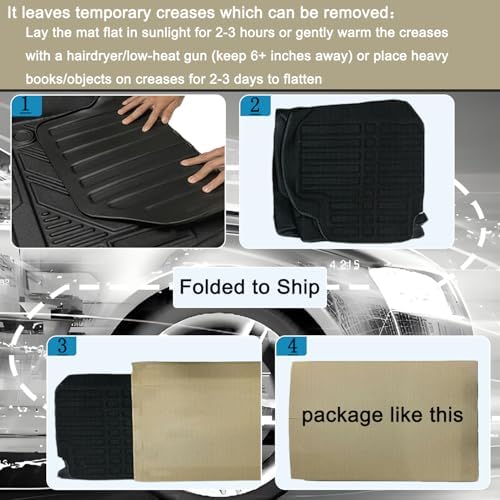 All Weather TPE Floor Mats＆Cargo Liners Custom-fit - Image 7