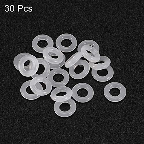 uxcell Silicone O-Rings, 6mm OD 3mm ID 1.5mm Width VMQ Seal Gasket - Image 2