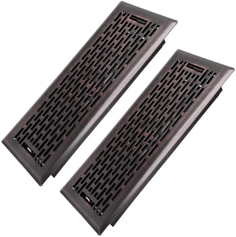 Howeall 4x12 Inches 2 Pack Heavy Duty Walkable Floor Register by Howeall