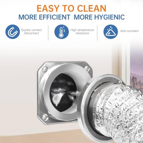 Magnetic Dryer Vent Coupling Connector Kit - Image 4