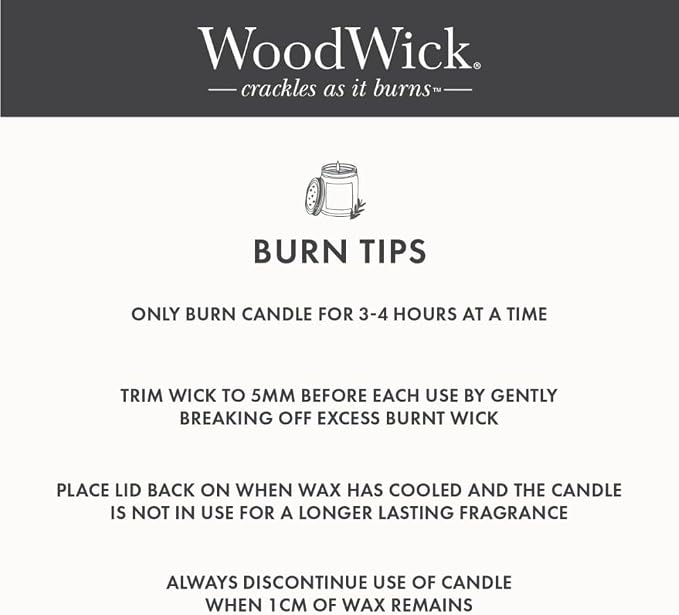 WoodWick Medium Hourglass Candle Evening Luxe - Image 5