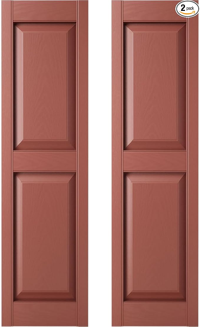 Builders Edge 14.75 in. W x 59 in. H Builders Edge, Standard Two Equal Panels by Builders+Edge