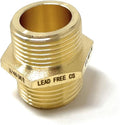 Cascada 3/4" G Thread Male to 3/4" NPT Thread Male Pipe Fitting Adapter by CascadaShowers