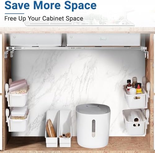 20.1-55.1 in Heavy Duty Undermount Sink Support, 2 Packs - Image 3