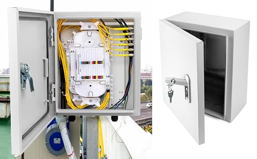 QWORK Heavy-Duty Outdoor Electrical Box, Fiberglass Reinforced Polyester - Image 8