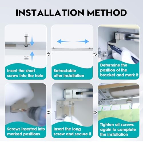 Undermount Sink Brackets Stainless Steel Adjustable Undermount Sink Support - Image 6
