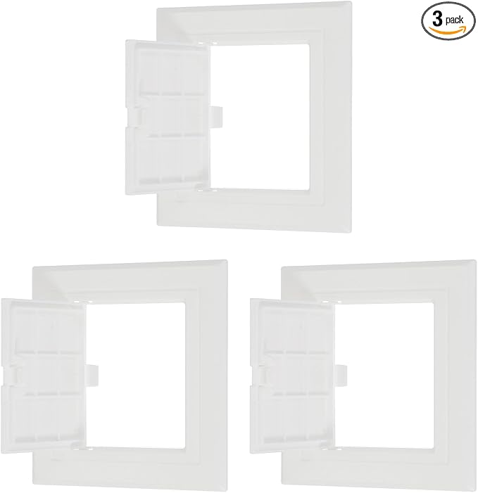 PATIKIL 4x4 Inch Removable Hinged Access Panel by PATIKIL